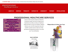 Tablet Screenshot of phsusa.net